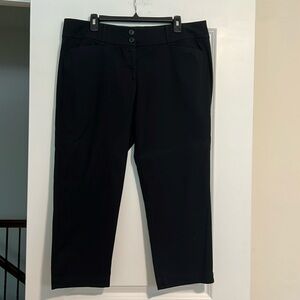 LOFT Black Ankle Pants